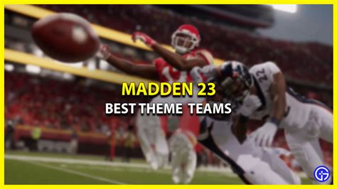 <strong>Madden</strong> Underground Staff. . Madden 23 theme teams